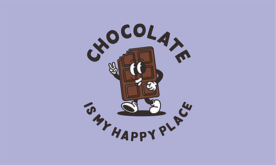 Chocolate mascot branding cartoon design graphic design il illustration logo mascot ui vector