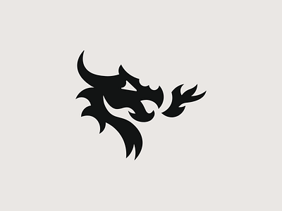 Dragon logo dragon fire logo logo design