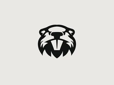 Beaver logo beaver chop logo logo design wood woodworking