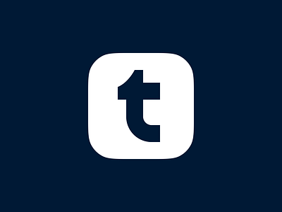 Tumblr Concept concept logo social media tumblr