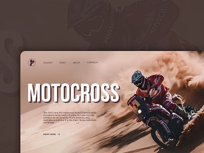 Concept motocross concept main moto motocross афиша главная страница концепт плакат
