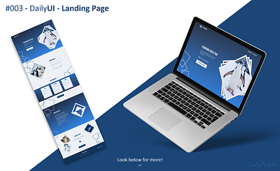 #003 - DailyUI - Landing Page dailyui day 3 desktop figma graphic design landing page penguin ui webdesign