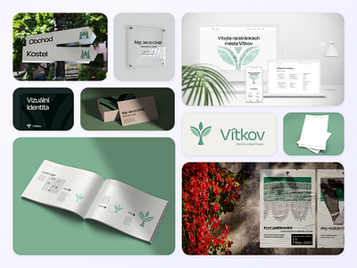 Vítkov brand identity & guidelines – brand & deliverables design branding concept graphic design logo modern