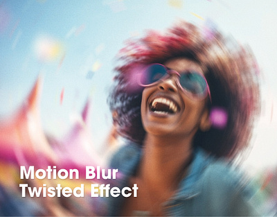 Motion Blur Effect - Photoshop motion blur psd effect