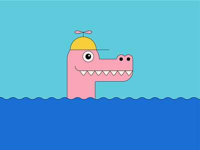 Little Croco animation motion graphics