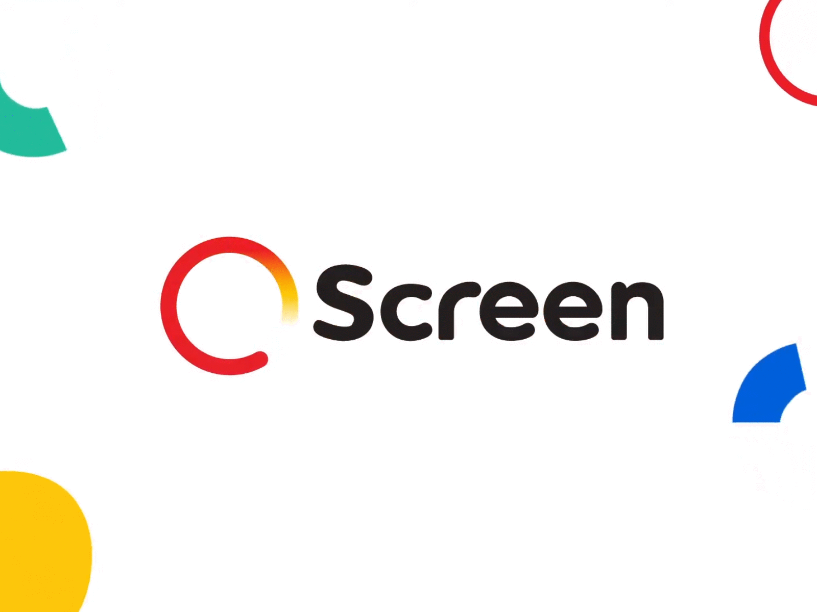 O-Screen logo animation dribbble