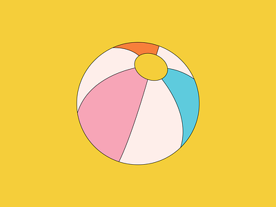 Beach Ball animation graphic design motion graphics