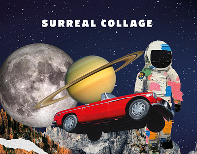Surreal Collage Creator - 150 elements collage