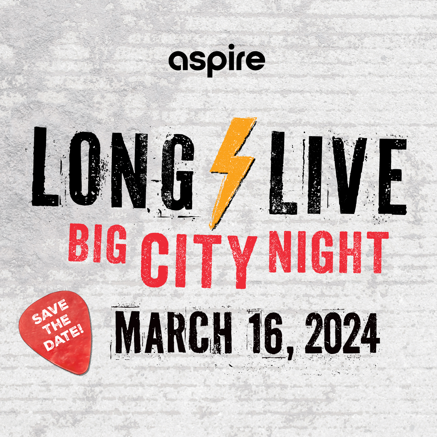 Rock 'n' Roll Theme Event Typography alternative chicago city event fundraiser fundraising gritty grunge guitar heavy metal invitation invite lightning bolt night punk rock rock and roll rock music save the date typography urban
