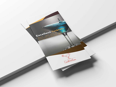 Modern Tri-fold Brochure design graphic design graphicfolks logo