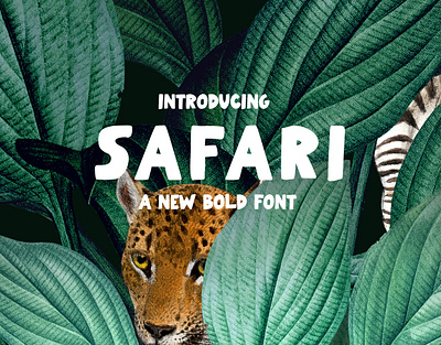 Safari Typeface safari typeface