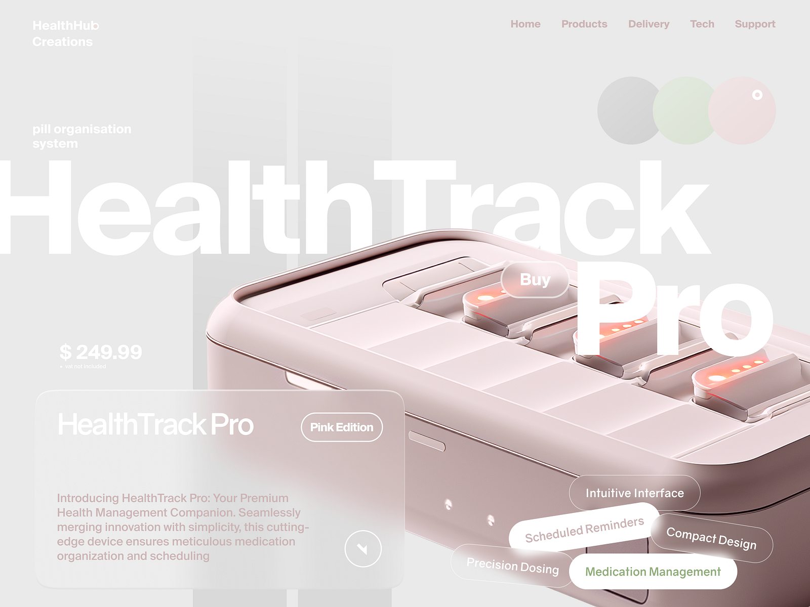 Health Track Pro & Mini by Sergey Ark on Dribbble