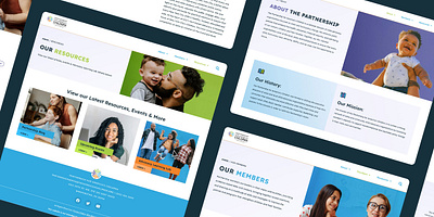 Partnership For America's Children Site Redesign branding development graphic design identity design interactive photo editing ui visual identity web web design