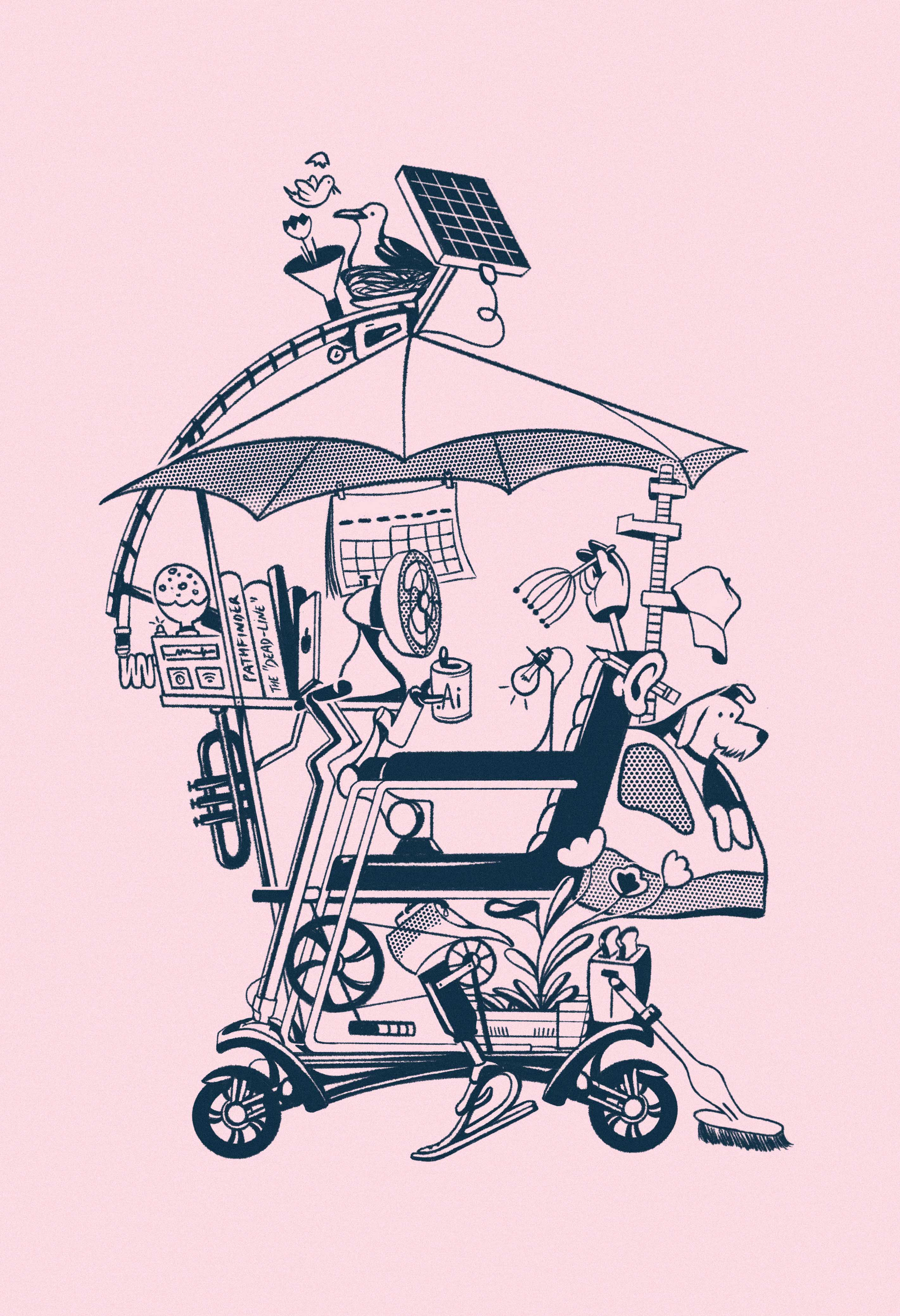 Designer's life Vol. II illustration