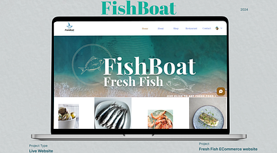 FishBoat custom Live Website app client dasboard freelancer job logo ui ux website