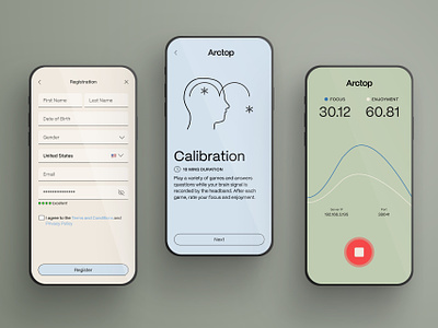 Mobile app UI android buttons calibration form design inputs ios mobile app mobile ui mock ups product design ui uiux user experience design ux visual design