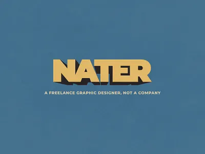 title card branding design doodle graphic design inspired logo nater random retro simple title card