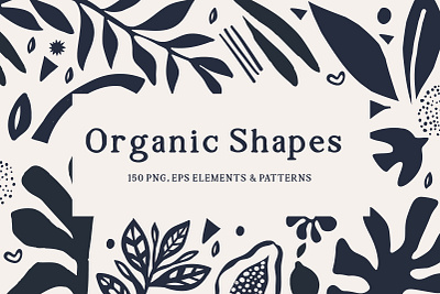 Organic Shapes Vector Elements