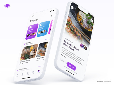 Manyways | App Redesign clean concept events ios light mobile app pp telegraf redesign simple social spacy ui ux