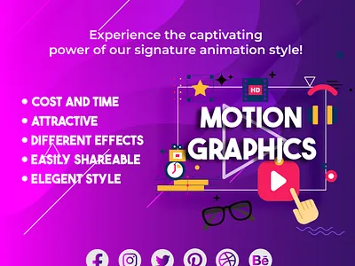 Motion Graphics 2d animation 3d 3d animation animation branding creative arts digital marketing graphic design logo motion design motion graphics smm social media post visual storytelling