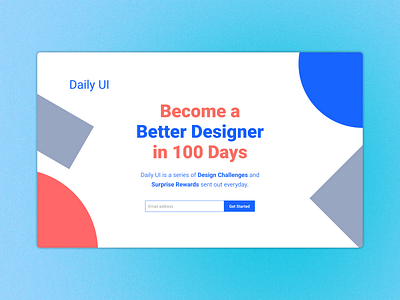 #️⃣1️⃣0️⃣0️⃣ Redesign Daily UI design desktop figma illustration prototype ui ux uxuidesigner