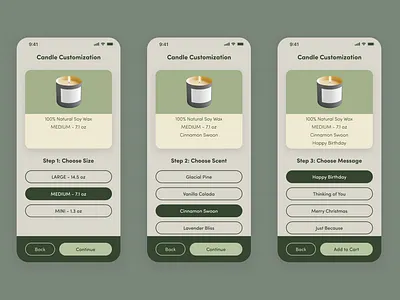 Daily UI - 033 Customize Product app app design daily ui design ui ui design uiux ux ux design uxui