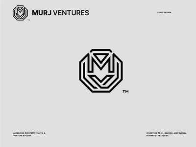 MURJ VENTURES branding design designer logo octagon simple sladoje strategies ventures