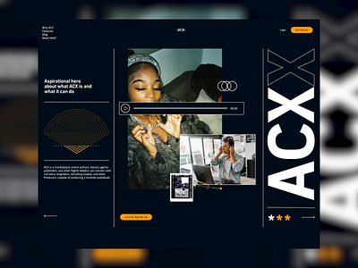 ACX Concepts 3d animation app design branding graphic design logo motion graphics ui web design