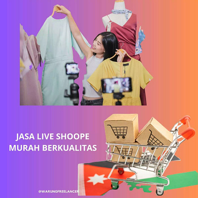 Jasa Live Shopee Murah Berkualitas host live live tiktok