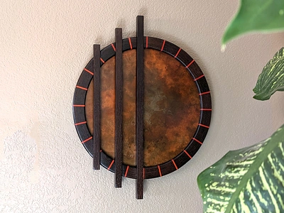 Porthole Wall Sculpture furniture design interior design metal working painting wall decor wall sculpture woodworking