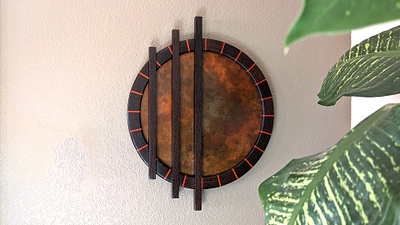 Porthole Wall Sculpture furniture design interior design metal working painting wall decor wall sculpture woodworking