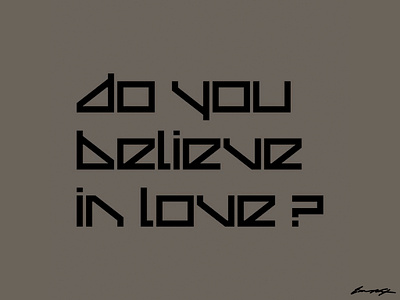 Do You Believe in Love? [wip3out] playstation psygnosis typography wip3out wipeout wipeout 3