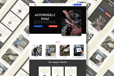 Autowheelz Khaz Automobile E-commerce Wordpress website