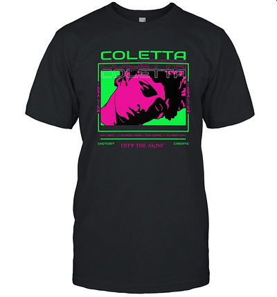 Coletta Vaporwave I Dealism T Shirt