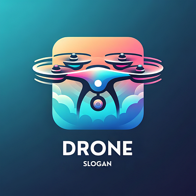 Minimalist Drone Logo app logo drone app logo drone logo minimalist minimalist drone logo