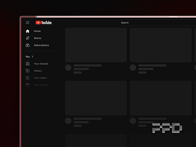 YouTube Dynamic Sidebar — Interaction Design · Made with Framer animation framer framer motion interaction design motion graphics sidebar staggered animation ui ux design web app youtube