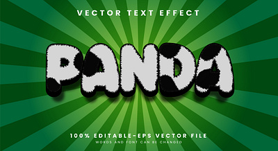 Panda 3d editable text style Template 3d text effect animal animal background baby panda bamboo forest bear black and white calligraphy cute pattern food panda giant panda graphic design jungle text pack animal panda panda bear panda text survival vector text mockup wildlife