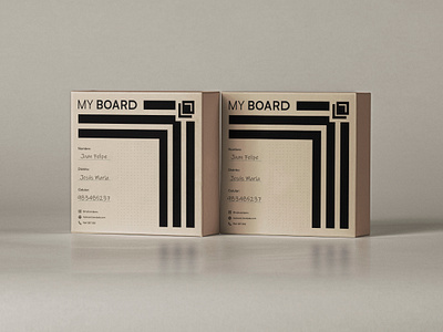 Packaging outside - My Board brand brand design branding graphic design packaging