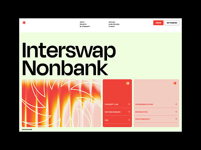 ⬤ Interswap — 167 blockchain case study concept daily eddesignme el salvador interaction landing page ui userexperience website