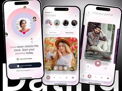 Dating app design mobile app 2024 app design adult app app app design app design 2024 app designer app developer dating dating app dating app design marriage app matrimony app mobile app modern app ui designer ui kit ux designer