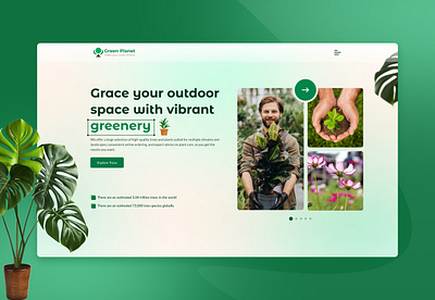 Plant Selling Website banner section best plant website landing page plant landing apge plant landing page plant selling website plant ui design plant website plant website landing page plant website ui design trees ui design trees website trees website ui design ui ui landing page ux website website ui