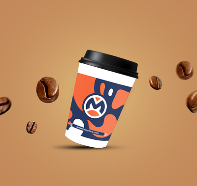 Brown Premium Coffee Cup Promotion - Microters logo