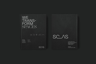 SCAS company profile branding graphic design logo