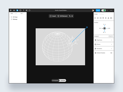 Redesigning Figma for 3D Modeling design ui ux