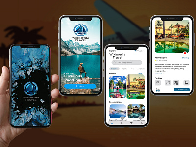 #Mobile UI Design branding design figma graphic design illustration logo photoshop post travel travel app design travel mobile ui design ui ui design ux