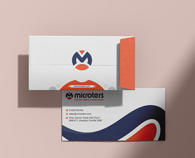 Small Size Envelope Design for Microters branding