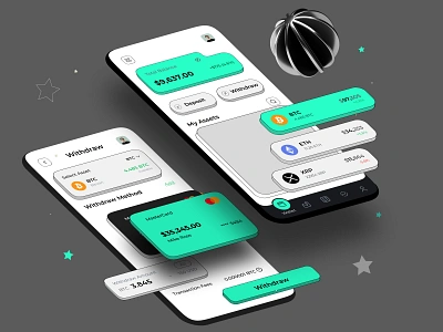 Crypto Mobile App android app android screens android store app design app app store apple appstore google google play interface ios app ios screen design ios screens mobile mobile app mobile ui mobileapp ui ui screens uiux