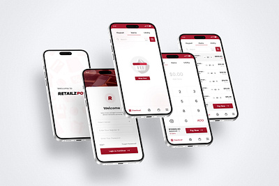 RetailzPOS : Mobile POS Application ui