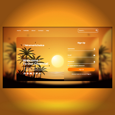 A Website With Login And Register |HTML & CSS & JavaScript animated login page animation login form login form in html and css login form source code logo sign up form ui website with login form