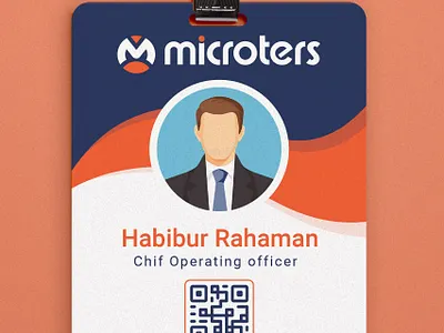ID card font Design for Microters